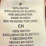 Anthropologie sz S Womens Patrons of Peace Crochet Tassle Flare Sleeve Top Boho Photo 10