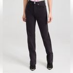 RE/DONE  Black 90's High Rise Loose Jeans size 26 Photo 2
