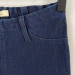 Silence + Noise New Dark Denim Jeggings Elastic Waist Pull On Skinny Jeans Photo 4