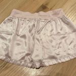 Pj Harlow  Pink Satin Shorts Photo 2