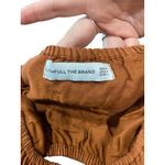 Faithfull the Brand Almero 100% Linen Dress Rust Size L Summer Boho Beach Party Photo 3