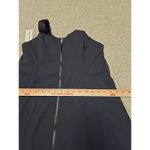 Outdoor Voices  Women's Black Nylon Full‎ Zip Powerhouse Dress Sleeveless Sz L/XL Photo 8