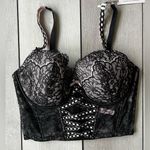 Victoria's Secret Victoria’s Secret Dream Angels Lace Corset Bra NWT M-DD Photo 0