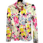 Tommy Bahama  Golf Quarter Zip 50 UPF Vibrant Floral Print Women’s Size XS Photo 1