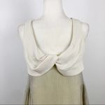 Alexander Wang  Mini Silk Dress Colorblock A-Line Pleated Party Size 6 Photo 4