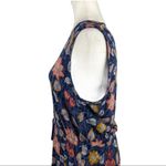 Lucky Brand  Floral Batik Print A-Line Maxi Dress SZ Large Bohemian Summer Beach Photo 9