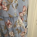 🩵 Floral Shorts Jumper Blue Size M Photo 2