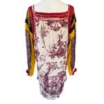 Jean Paul Gaultier Soleil Mixed Media Mesh‎ Panel Lace Detail Dress Size XL Photo 1