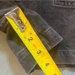 Gap  Charcoal Black Denim Romper Puff Sleeves | Women’s Size 8 Photo 11