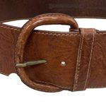 Banana Republic Bananna Republic women thick belt brown Italian leather SKU 1308 Photo 1