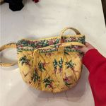 Fun vintage vera bradley quilt tote yellow with bow details Photo 5