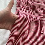 Vineyard Vines  Knit Red & White Striped Crossover Romper Size Medium‎ Photo 5