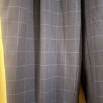 Nine West Women’s  Navy Blue Plaid Trousers Photo 1