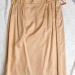 NWT Vintage JH Collectibles Deadstock Tan Skirt Size 16 Photo 0