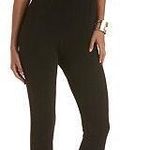 Iris  Plunging Sweatheart Black Jumpsuit Photo 0