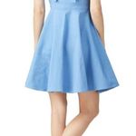 Color Me‎ Courtney Dress Womens 0 Blue Denim Alle Utility Fit And Flare Mini Photo 1