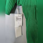 Good American NWT summer green sweater dress open back size 7/8 (4XL/5XL Photo 7