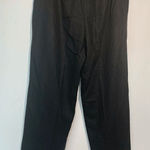 Dress Barn Flat Front Linen Side Zip Lined Pant Photo 0