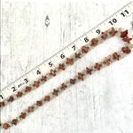 Carnelian and quartz necklace Photo 3