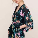 Yumi Kim 💕💕 Lotus Floral Romper ~ Wild Rose Black Photo 13