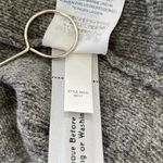 Madewell  Fringe-Stripe Pullover 100% Merino‎ Wool Gray Sweater Size XXS Photo 10