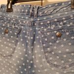 Gloria Vanderbilt  Denim Polka Dot Shorts 12 Photo 2