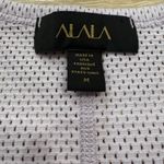 Alala ® Purple Mesh Tie-Back Tank Photo 3