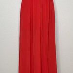 Qurio by Aggie Red Cocktail Chiffon Maxi Dress Red Photo 2