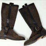 Cole Haan  Air Liberty Vintage Leather Riding Boots Brown Size 6 Photo 0
