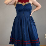 Disney  Parks The Dress Shop Womens Captain Marvel Dress by Her Universe Size L Photo 0