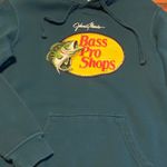 Bass Pro Shops  Green Hoodie, Bass Pro Logo Hoodie, Size M Photo 3