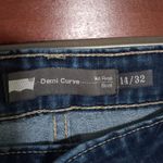 Levi's  14 32x29 Demi Curve Mid Rise Boot Cut Dark Wash Jeans Photo 5