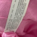 ZARA NWT  Pink Button Down Linen Top size XL Photo 10