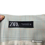ZARA  Plaid Button Front Vest Photo 1