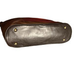 Tignanello Brown Leather Tote Bag Photo 3