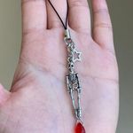 Handmade grunge street funky goth style skull phone charm/bag accessory/keychain/car display☠️ Photo 1