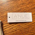 A'nue Thin Strap Tank Top Stretchy Pearl Women's Size Small Made in USA NWT Photo 4