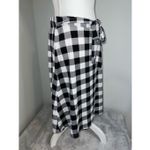 Tickled Teal Women’s Nantucket Checkered Midi Plaid Skirt LARGE Photo 1