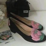 Charlotte Olympia Lotus Suede Low Pump Eur34/US4.5 Photo 0