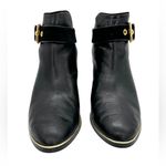 Ted Baker Nissie Block Heel Leather & Suede Ankle Boots Size 37.5 EU 7 U.S. Photo 2