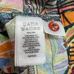 C&C California  100% Linen Tropical Print Shift Dress With Pockets Photo 10