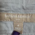 Banana Republic  Micro Striped Chino Shorts Grey 4‎ Photo 6