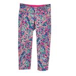 Lilly Pulitzer  Luxletic Weekender Cropped Pant legging In La Playa Women's Small Photo 1