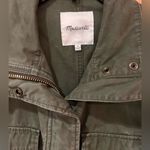 Madewell  Olive‎ Foliage Green Surplus Utility Jacket Full Zipper & Snaps Size XS Photo 8