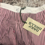 Daily Drills  women’s Striped Pants - Brown and White Photo 4