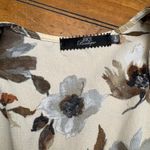 BKE Boutique Floral Kimono Cardigan Lightweight Boho Women's S Brown Photo 1