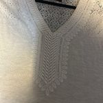 Avec Les Filles Avec White Lace Knit Dress tunic Large perfect Photo 7