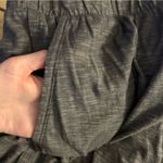 Garnet Hill Oasis Knit Wide-Leg Lounge Pajama Pants Heathered Grey Size Medium Photo 8