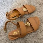 Sam & Libby Women's Phoebe Two Band Medallion Sandals 7.5 Photo 1