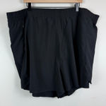 Athleta Hustle 3" Shorts Women's 3X Plus Black Elastic Waist Performance Active Photo 0